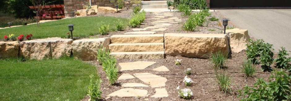 Walkway Landscaping in Chanhassen, MN